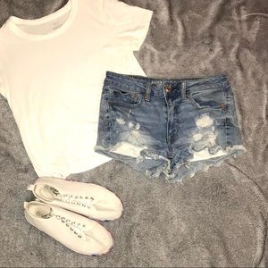 American Eagle Hi-Rise Festival Shorts 4
